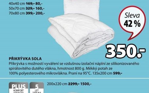 PŘIKRÝVKA SOLA