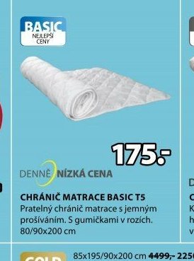 BASIC CHRÁNIČ MATRACE BASIC T5