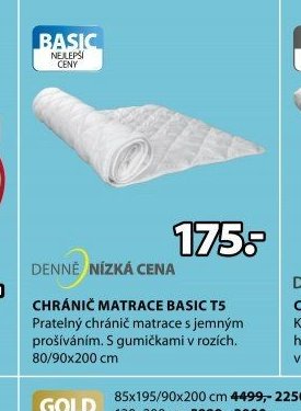 BASIC CHRÁNIČ MATRACE BASIC T5