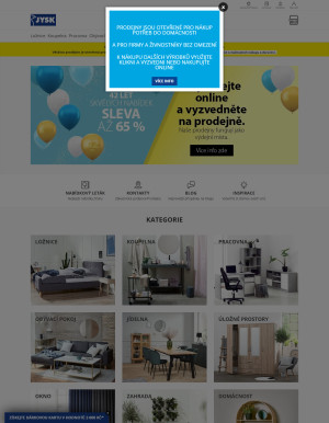 aktuální leták Jysk 6.4.2021-12.4.2021