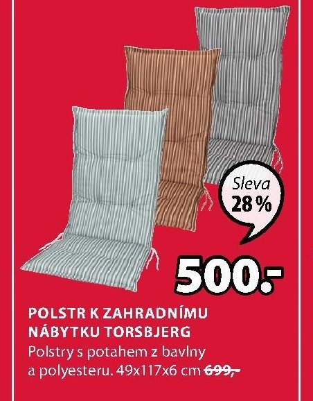 POLSTR K ZAHRADNÍMU NÁBYTKU TORSBJERG