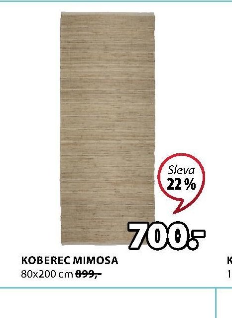 KOBEREC MIMOSA 80x200 cm