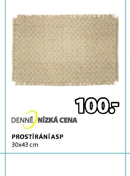 PROSTÍRÁNÍ ASP 30x43 cm