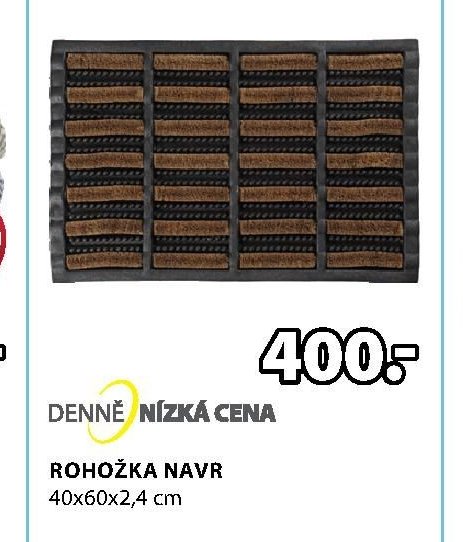 ROHOŽKA NAVR 40x60x2,4 cm