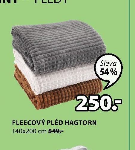 FLEECOVÝ PLÉD HAGTORN