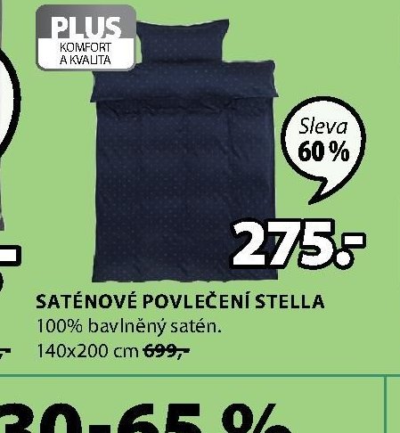 SATÉNOVÉ POVLEČENÍ STELLA