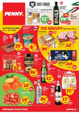aktuální leták Penny Market 15.4.2021-21.4.2021
