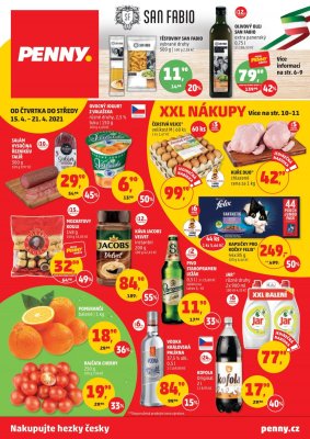 aktuální leták Penny Market 15.4.2021-21.4.2021