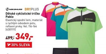 Dětské cyklistické tričko Pablo