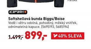 Softshellová bunda Biggs/Boise