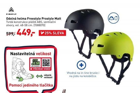 Odolná helma Freestyle Prostyle Matt