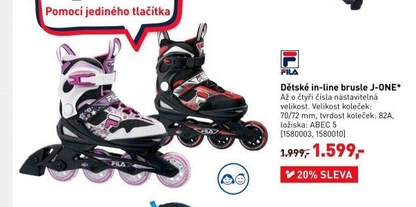 Dětské in-line brusle J-ONE
