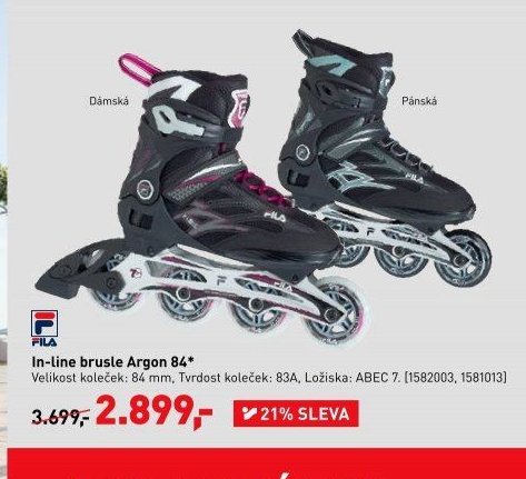 In-line brusle Argon 84*