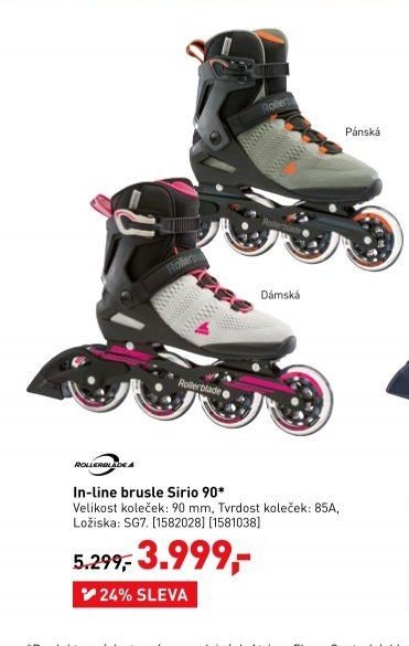 In-line brusle Sirio 90*