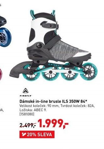 Dámské in-line brusle ILS 350W 84*