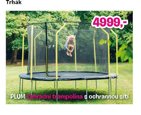 PLUM Zahradní trampolína s ochrannou sítí