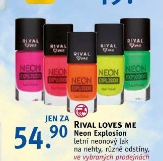 Rival Loves Me Neon Explosion
