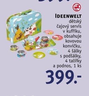 IDEENWELT dětský čajový servis v kufříku