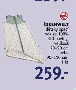 IDEENWELT dětský spací vak ze 100% BIO bavlny