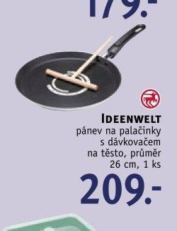 IDEENWELT pánev na palačinky s dávkovačem na těsto