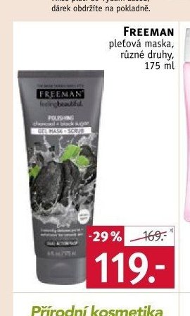 FREEMAN pleťová maska