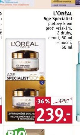 L'ORÉAL Age Specialist pleťový krém