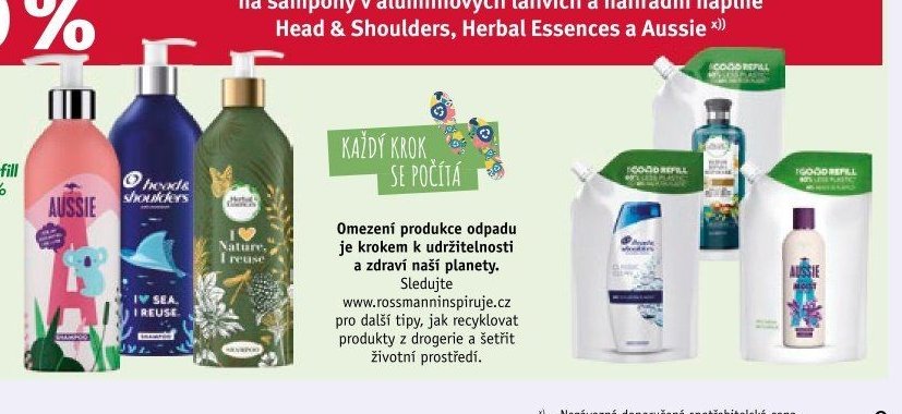Head & Shoulders, Herbal Essences, Aussie (produkty)