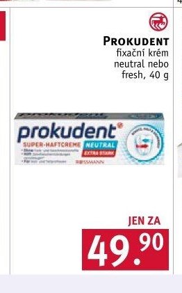 PROKUDENT fixační krém