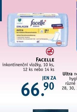 FACELLE inkontinenční vložky