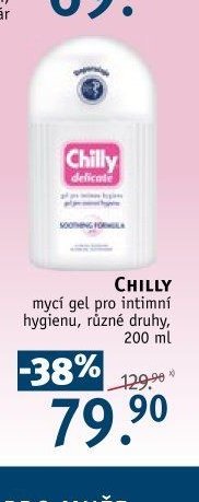 CHILLY mycí gel pro intimní hygienu