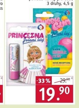 Jelení lůj pomáda na rty