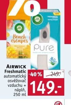 AIRWICK Freshmatic automatický osvěžovač vzduchu + náplň