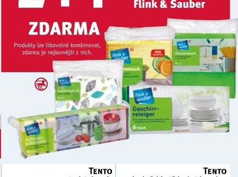 Flink & Sauber utěrky a hadříky