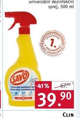 SAVO univerzální dezinfekční sprej