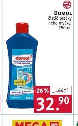 Domol čistič pračky
