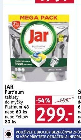 Jar Platinum tablety
