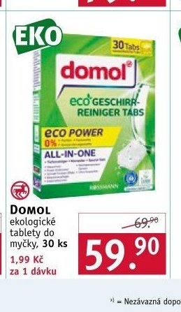 Domol ekologické tablety