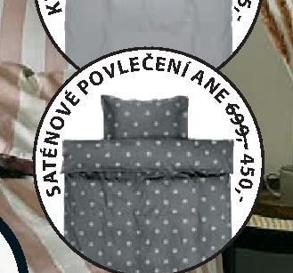 SATÉNOVÉ POVLEČENÍ ANE