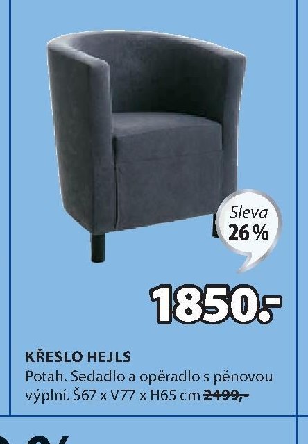 KŘESLO HEJLS