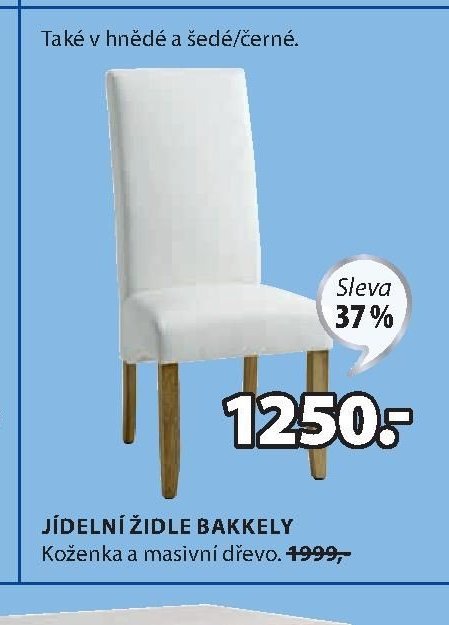 JÍDELNÍ ŽIDLE BAKKELY