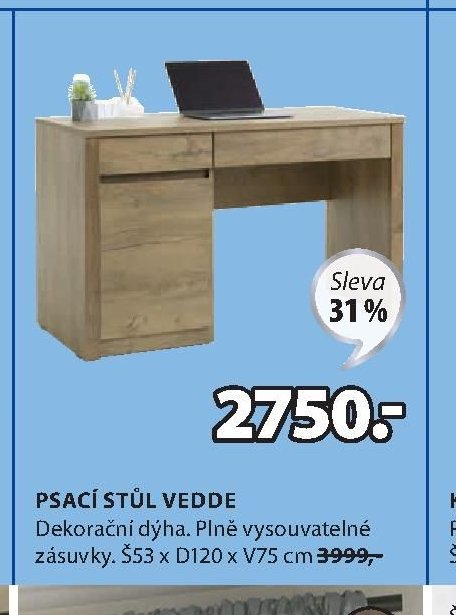 PSACÍ STŮL VEDDE