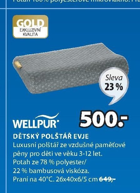 DĚTSKÝ POLŠTÁŘ EVJE