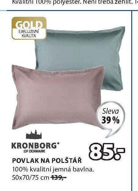 Povlak na polštář KRONBORG