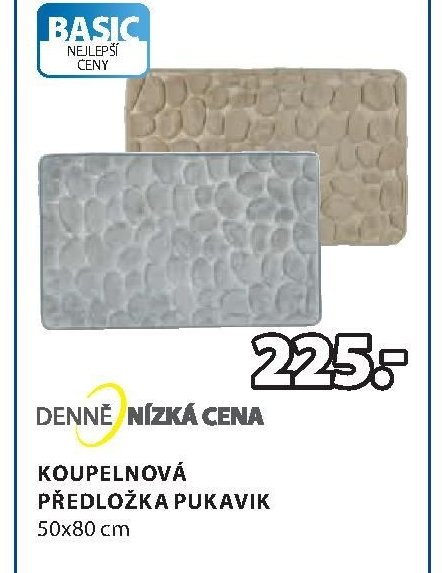 KOUPELNOVÁ PŘEDLOŽKA PUKAVIK