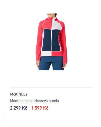 McKinley Montina hd outdoorová bunda