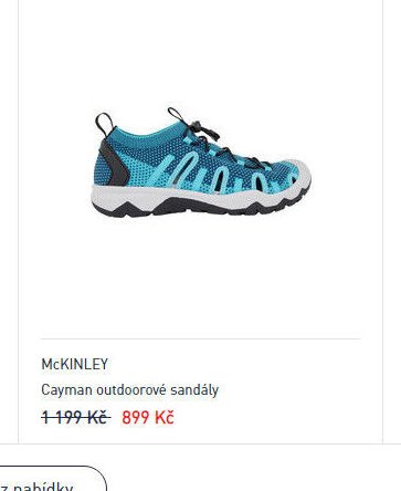 McKinley Cayman outdoorové sandály