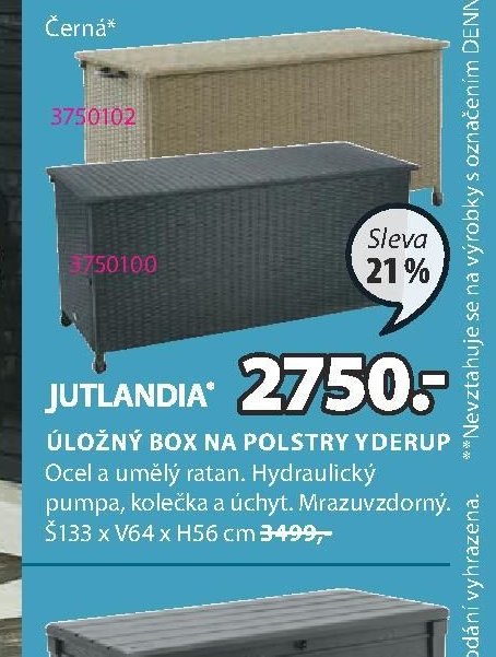 Úložný box na polstry Yderup