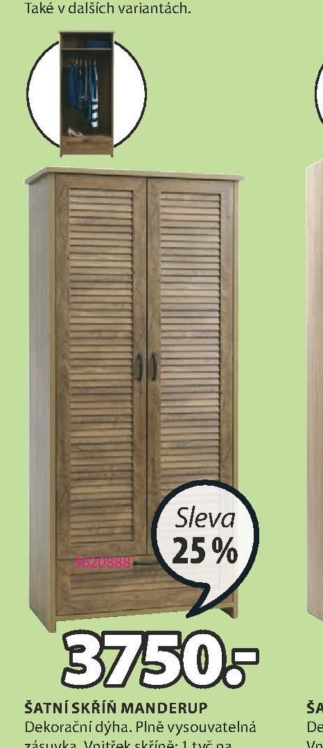 ŠATNÍ SKŘÍŇ MANDERUP