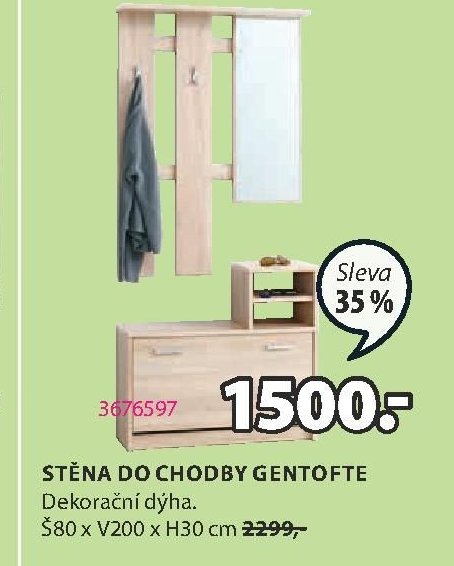 STĚNA DO CHODBY GENTOFTE
