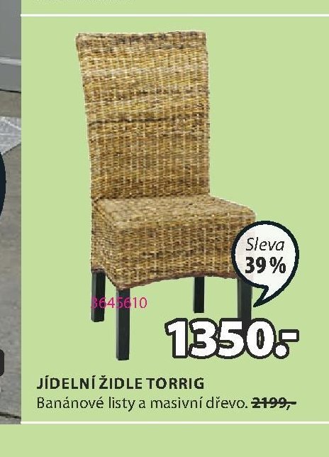 JÍDELNÍ ŽIDLE TORRIG